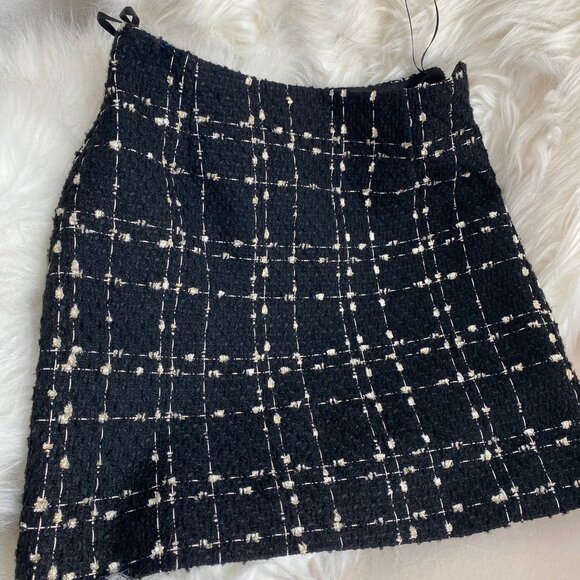 TED BAKER CHARRA METALLIC TWEED BOUCLE JACKET + Matching Skirt Set - Picture 12 of 16